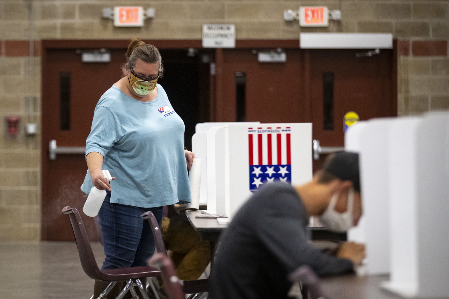 Voting at MetraPark